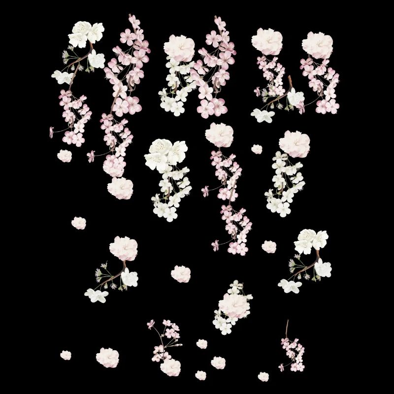 Printemps,vrilles,fleurs,fleurs,fleurs de cerisier