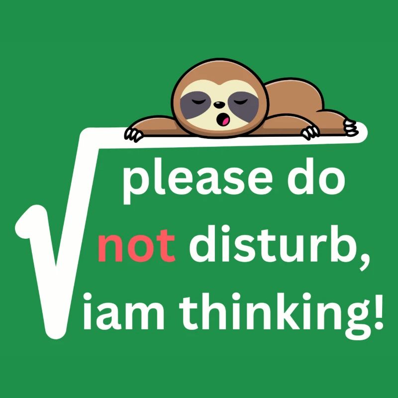 Please do not disturb Iam thinking!