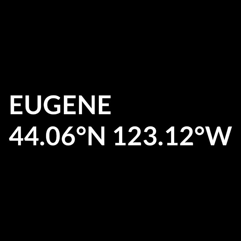 Eugene, Oregon, États-Unis Coordonnées