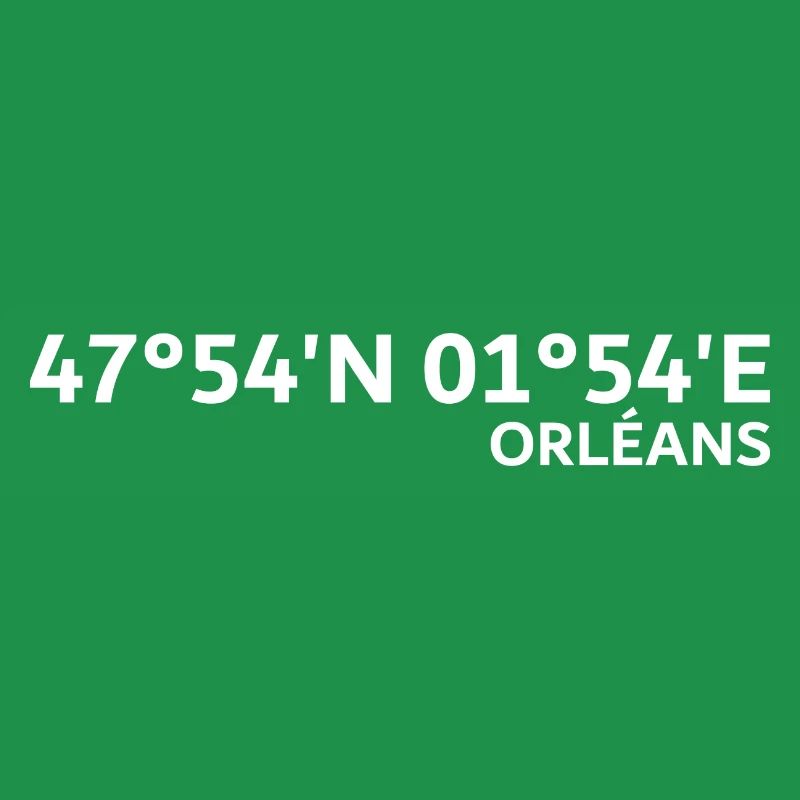 Orléans coordinates
