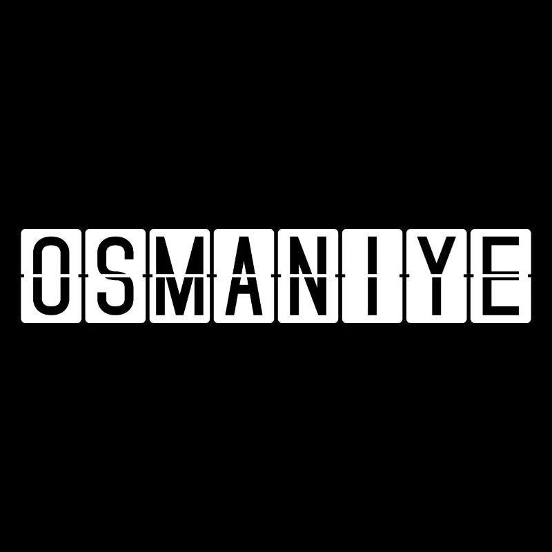 Panneau de l’aéroport d’Osmaniye