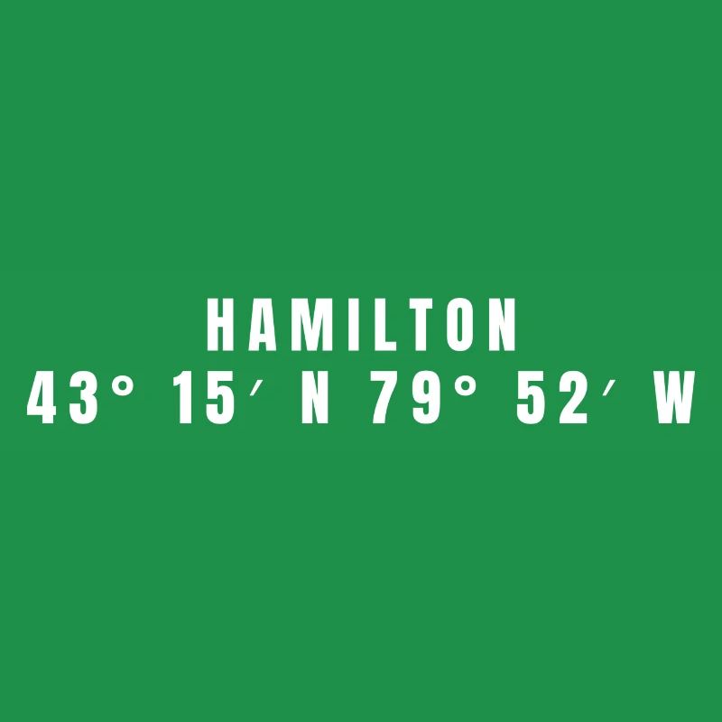 Hamilton, Canada Coordinates