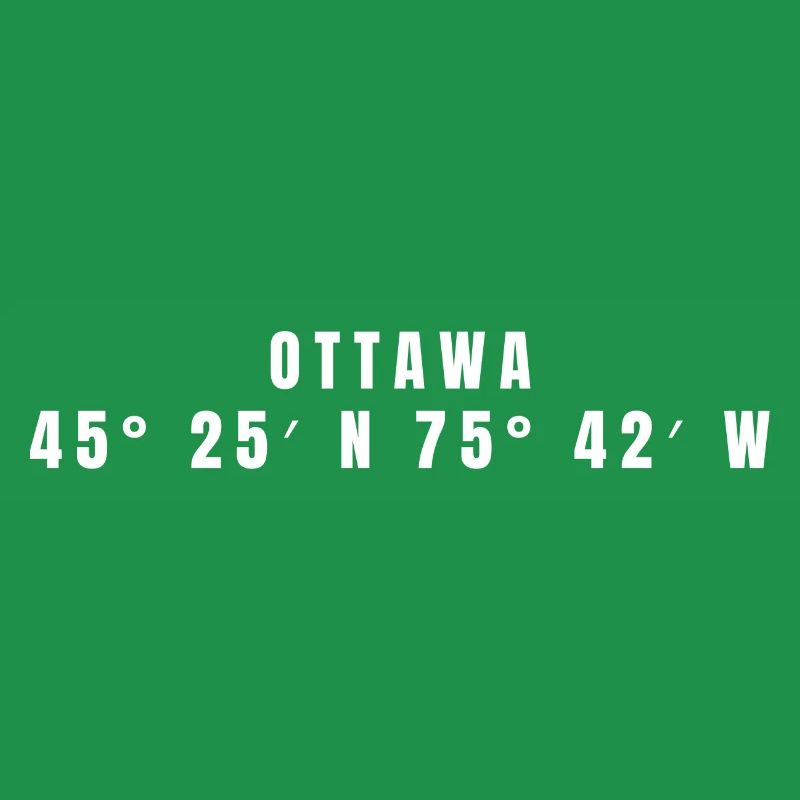 Ottawa, Canada Coordinates