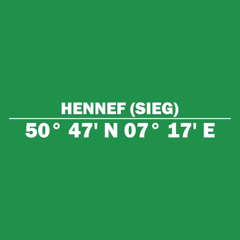 Hennef (Sieg) coordinates