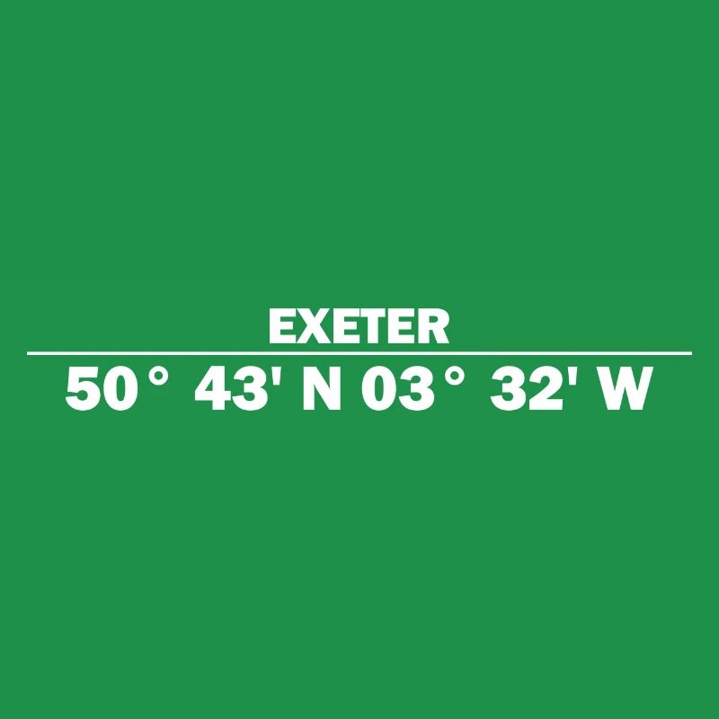 Exeter coordinates