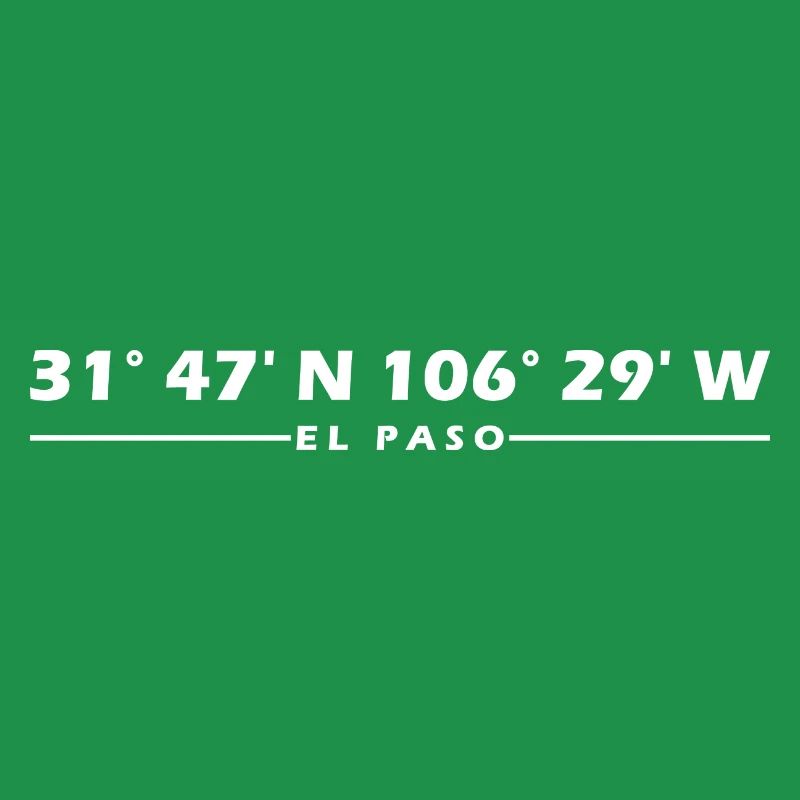 El Paso Coordinates