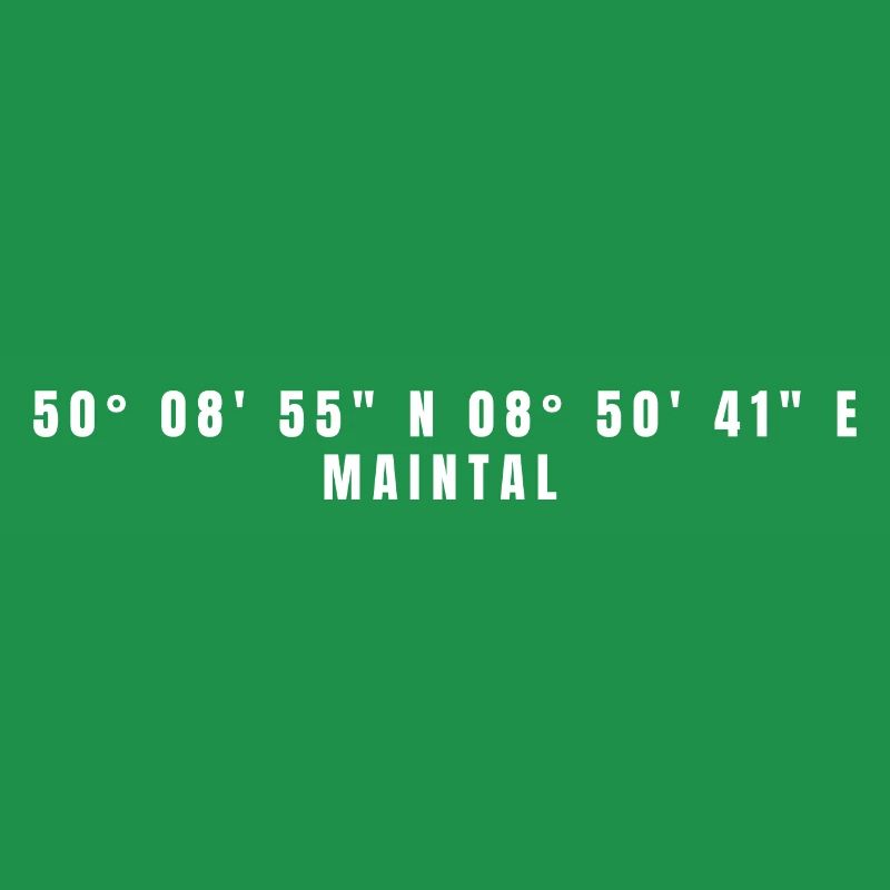 Maintal Hesse Coordinates