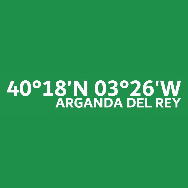 Arganda del Rey Coordinates