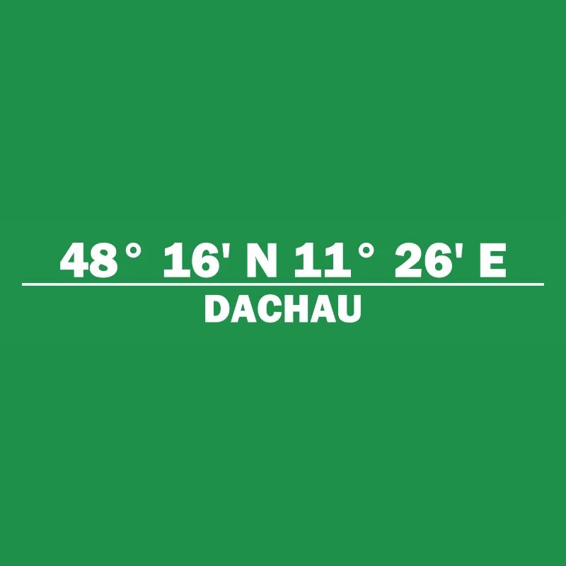 Dachau Coordinates