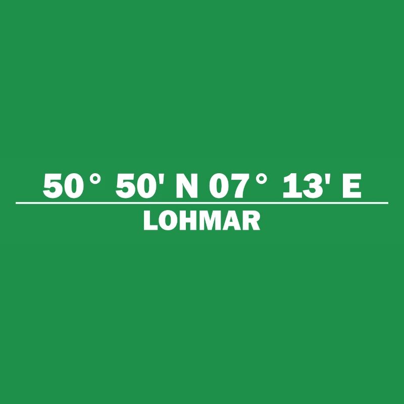Coordonnées de Lohmar