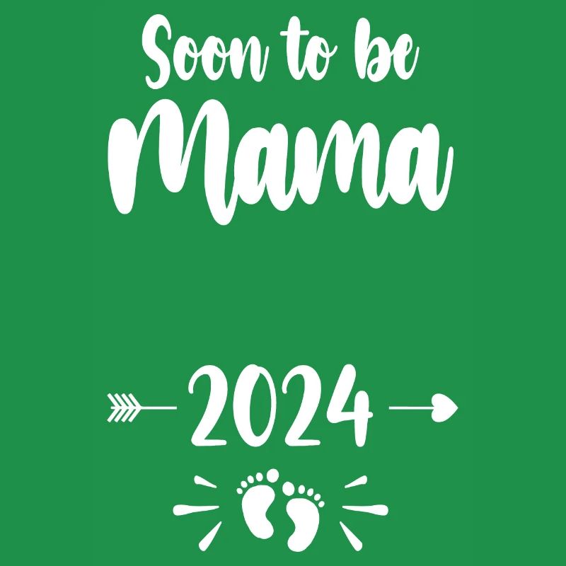 Mama wird bald Mutter 2024 Mutter schwangere Kinder Motte