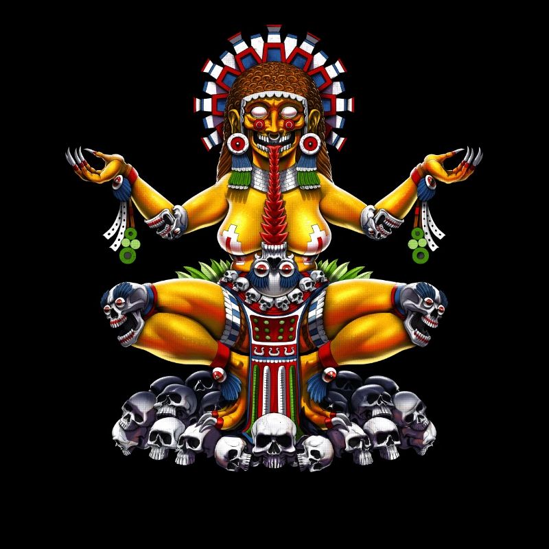 Aztec Goddess Tlaltecuhtli