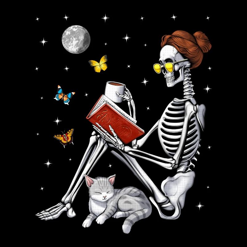 Livre de lecture squelette