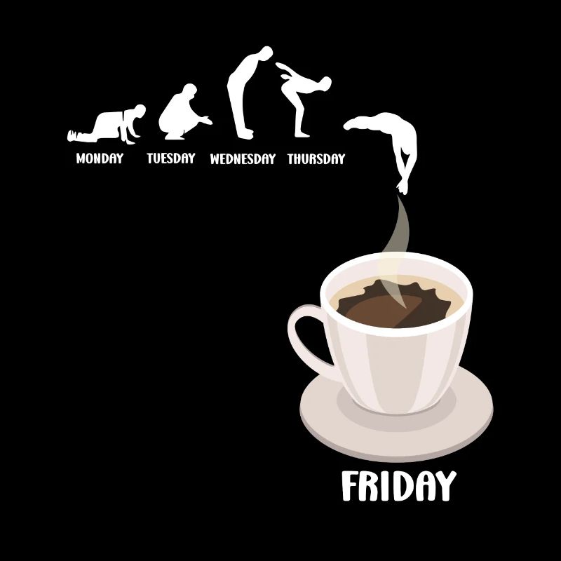 Gift - coffee Monday to Friday cup