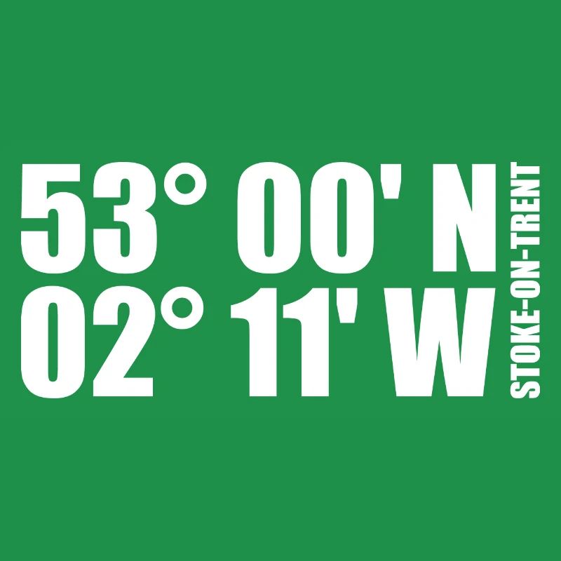 Stoke-on-Trent coordinates