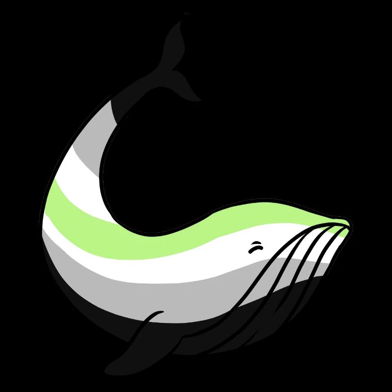Agender Whale Agender Pride