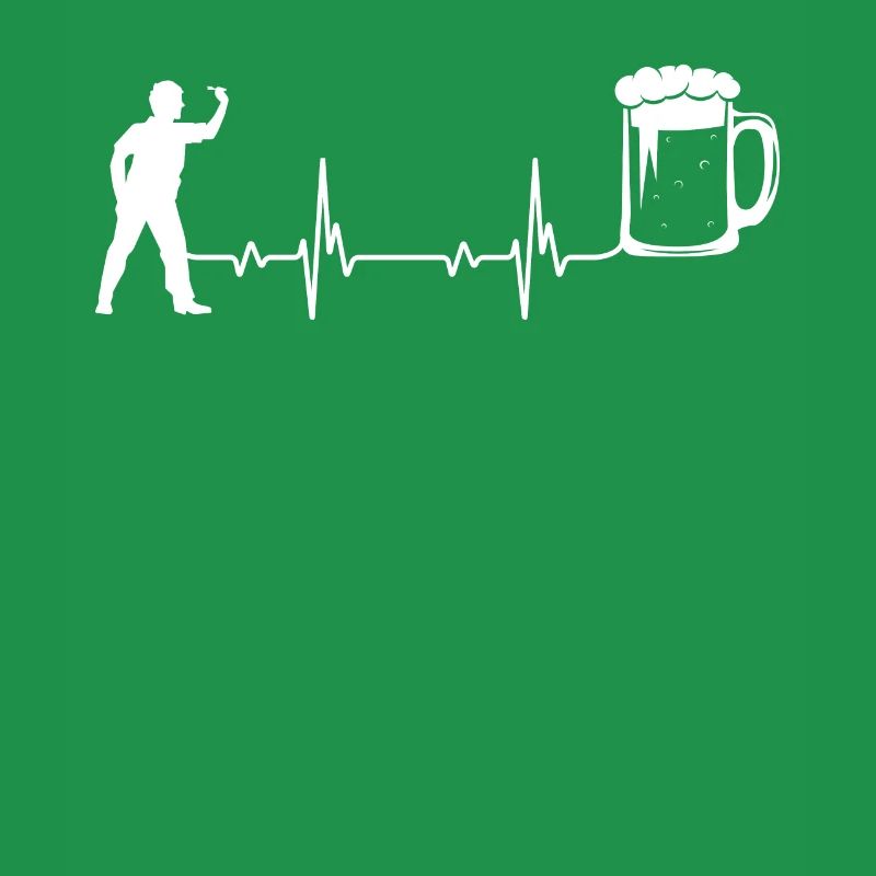Bière - Palpitations cardiaques - Joueurs de fléchettes -