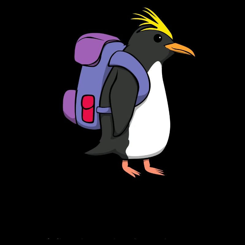 Plodding Pinguin Wildlife Abenteuer Wandern