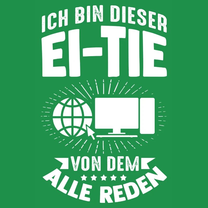 IT Computer PC Profession Abreit Computer Fan Saying IT