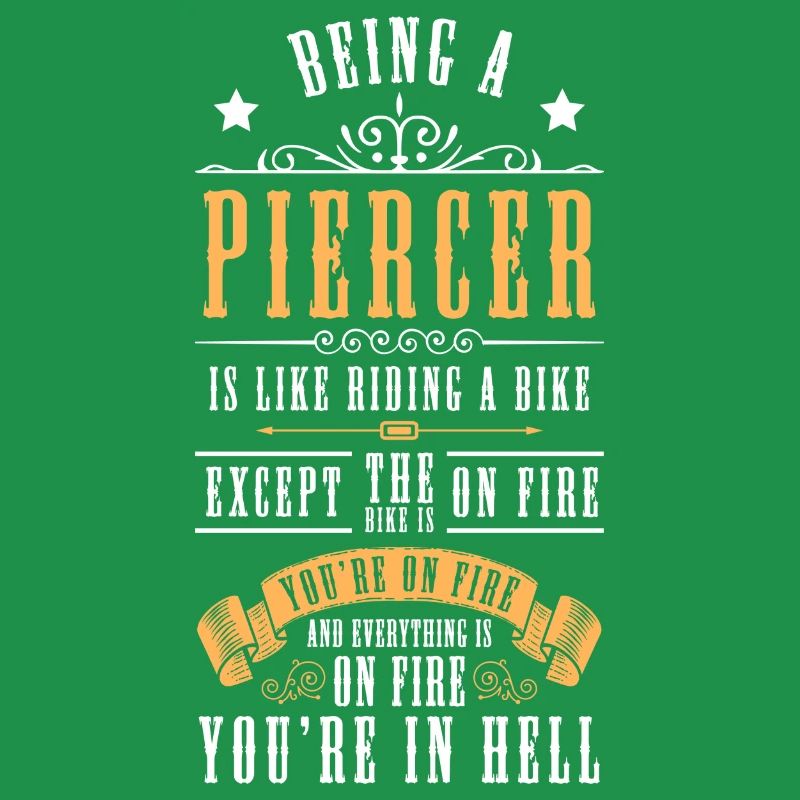 Beruf Arbeit Piercingstudio