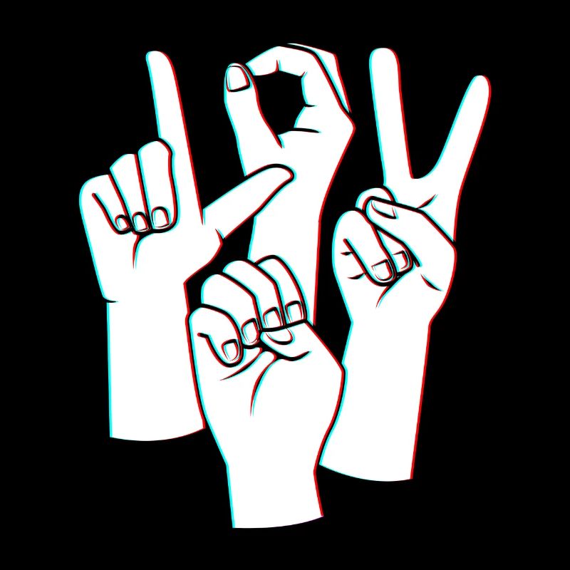Sign language sign ASL deaf