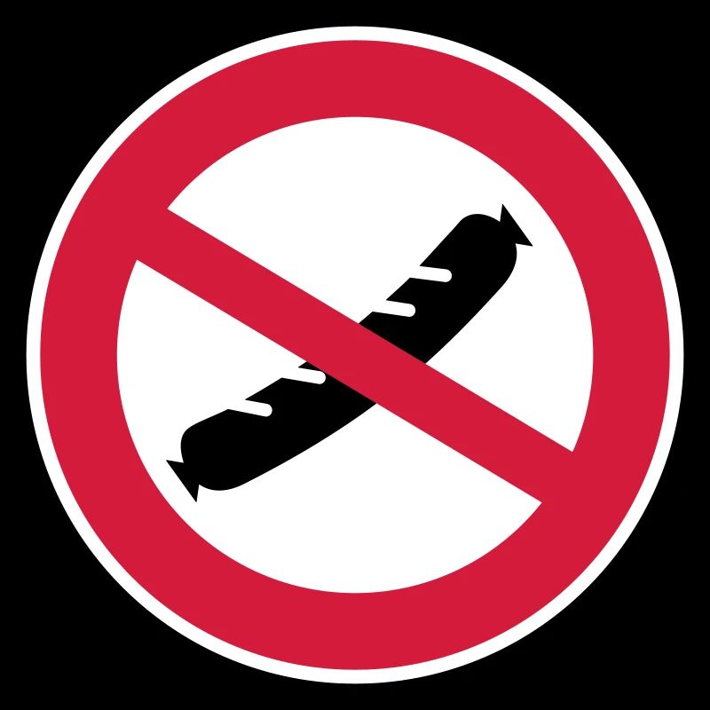 Wurst verboten