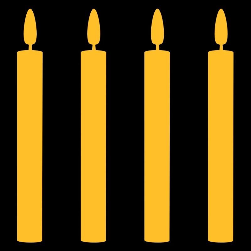 4 Kerzen //vier//vierter Geburtstag //viertes Mal