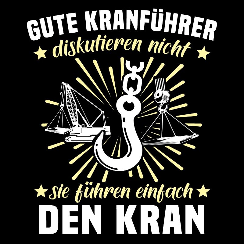 Kranführer Kran Bauarbeiter Kranfahrer
