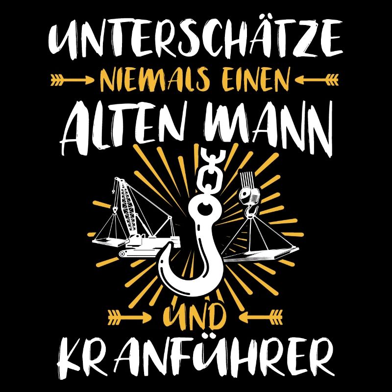 Kranführer Männer Bauarbeiter Kranfahrer