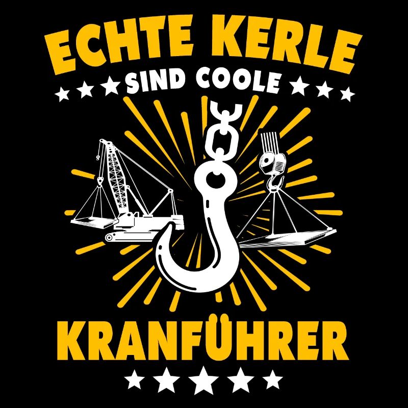 Kranführer Kran Bauarbeiter Kranfahrer