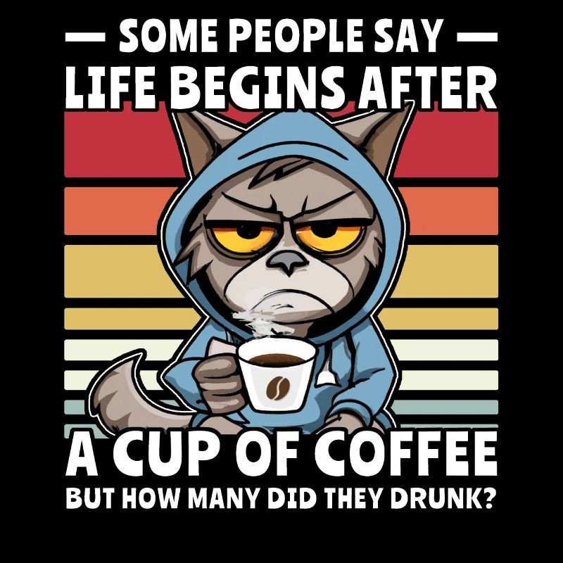 Retro Cat Coffee