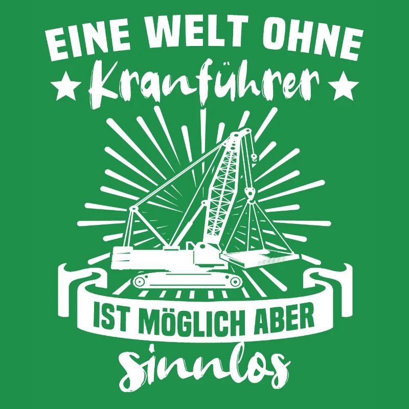 Kranfahrer Kranführer Kran