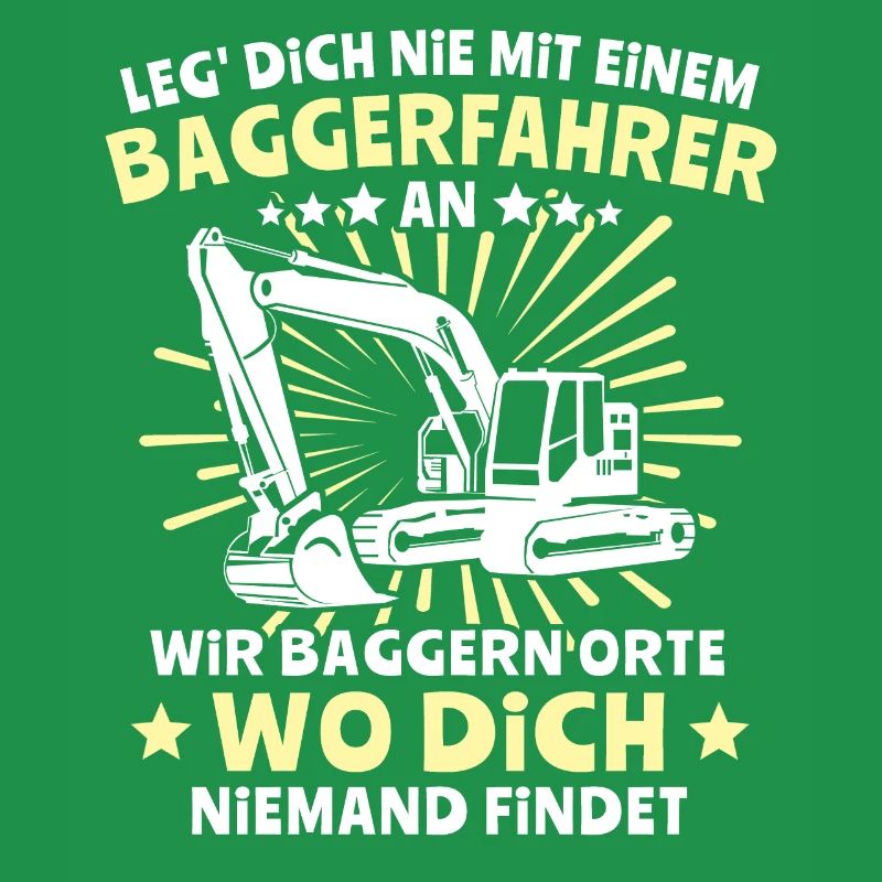 Baggerführer Bagger Baggerfahrer