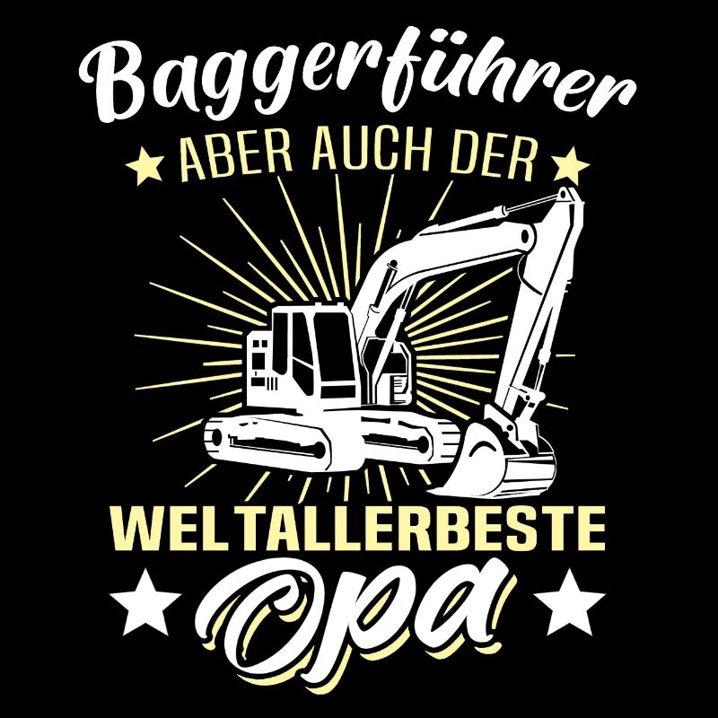 Baggerfahrer Opa