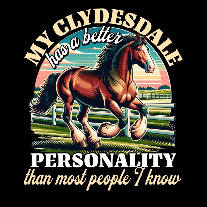 Équitation de Clydesdale