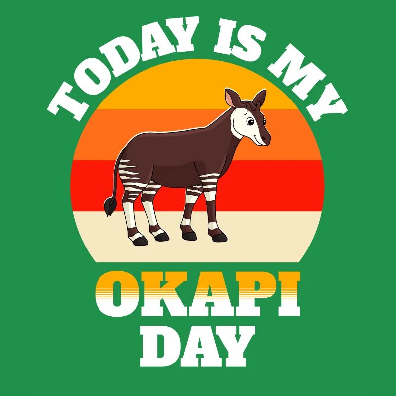Girafe forestière Okapi