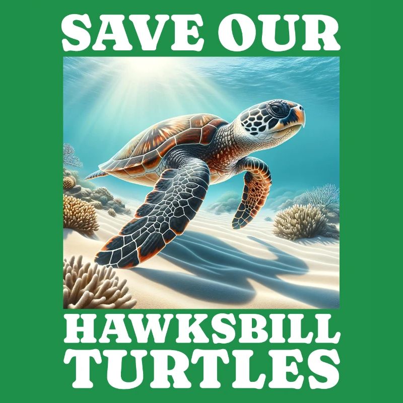 Sava hawksbill turtle