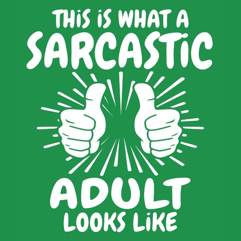 Sarkastischer Erwachsener