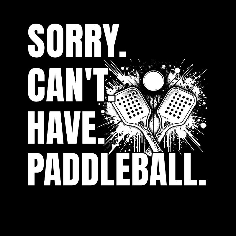 Drôle de dicton de paddleball