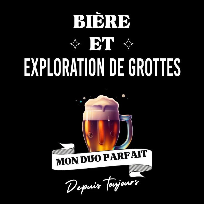 Bière Mon duo parfait et exploration de grottes