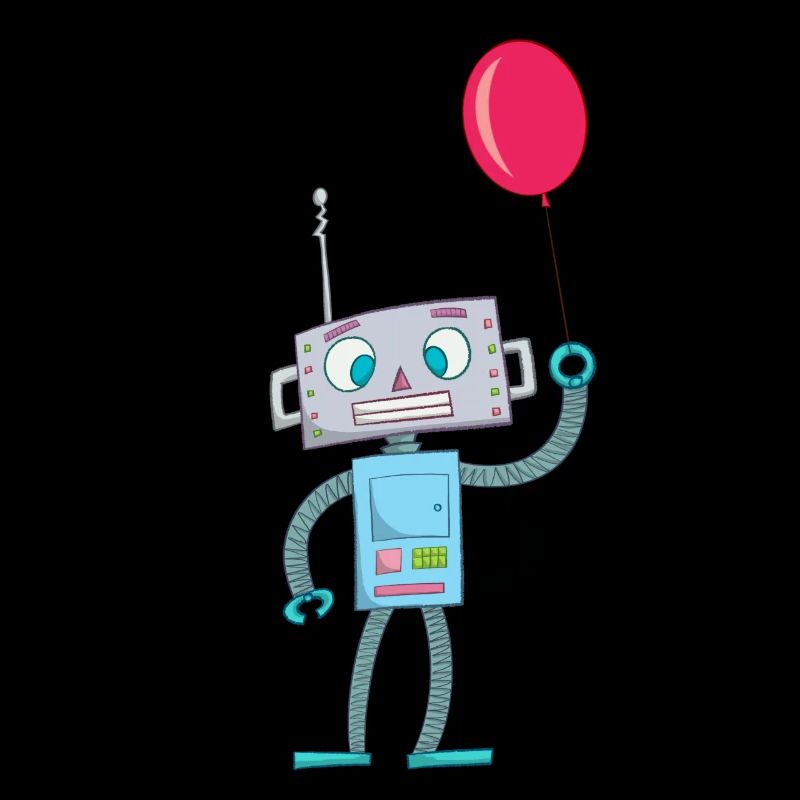 Cute Robot Kids Tees