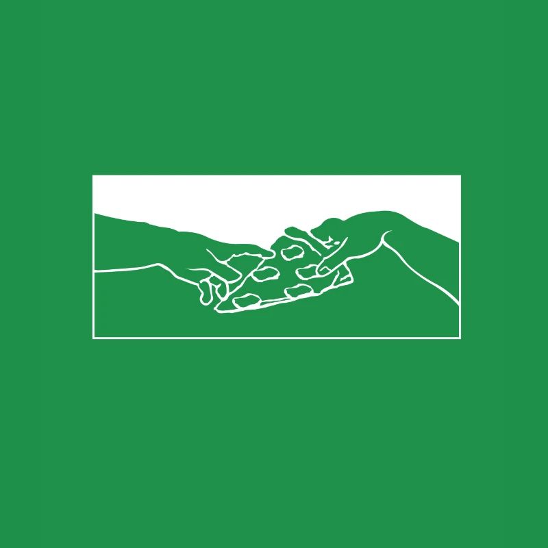 Share Pizza Michelangelo motif