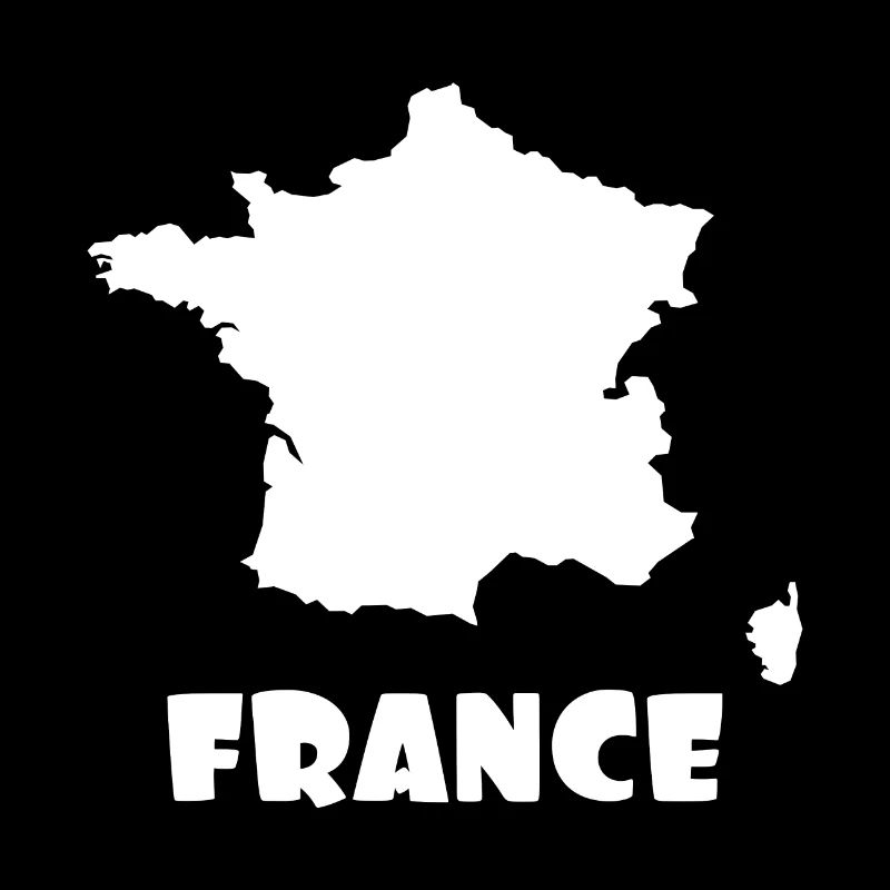 France Karte cooles Geschenk