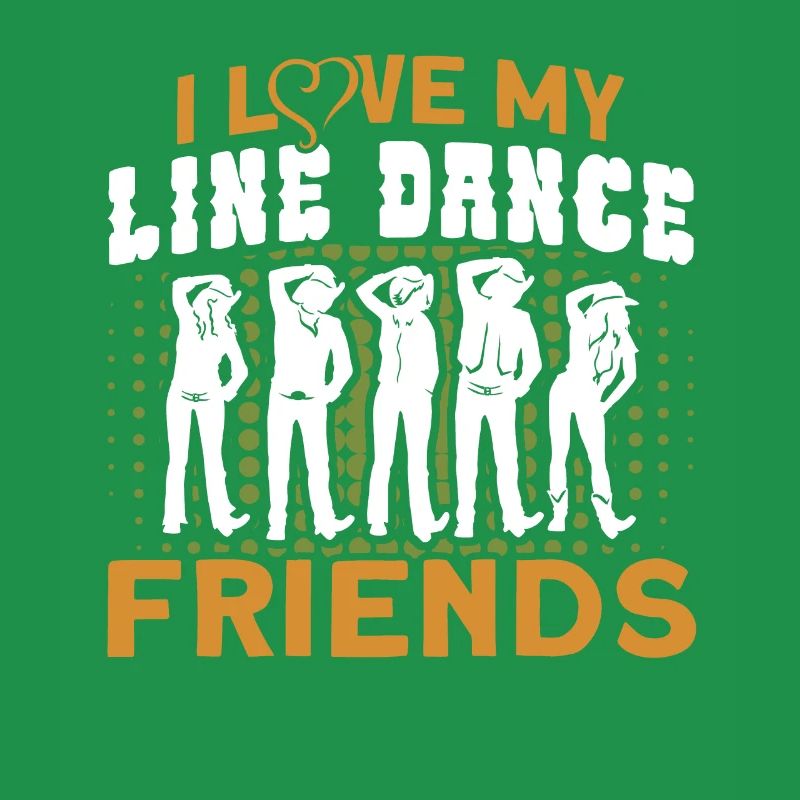 Line Dance Dancer Dance Group Cowboy Western Dancing