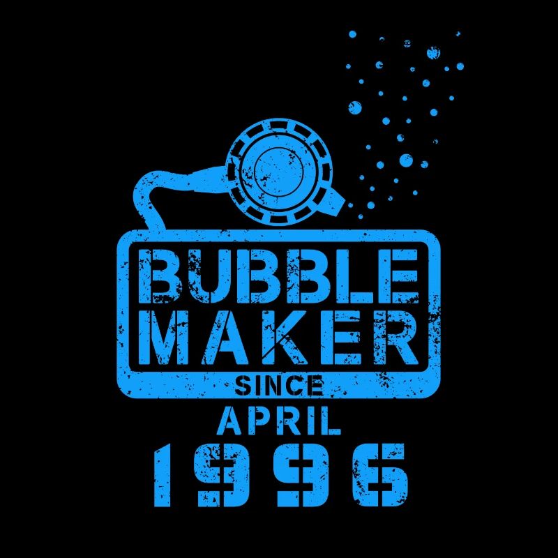 Taucher Geburtstag Bubblemaker seit April 1996