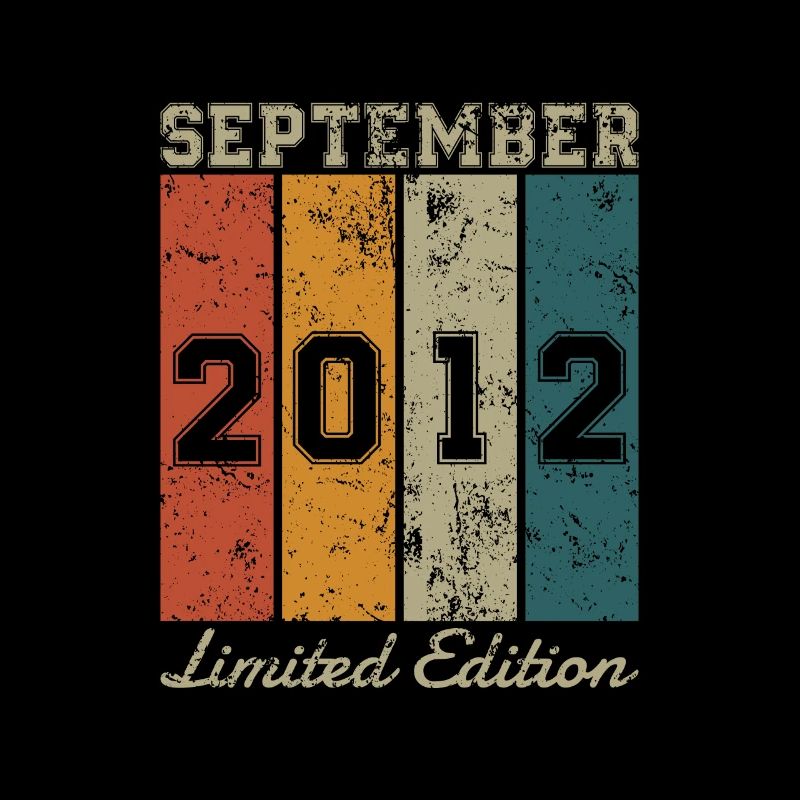 Date de naissance : Septembre 2012 - Limited Edition Retro
