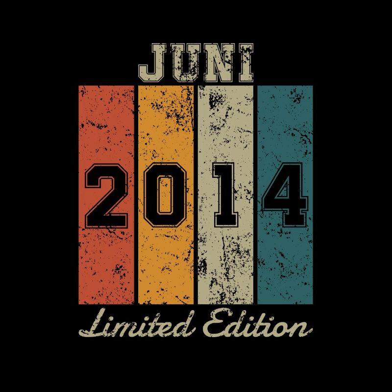 Geburtstag: Juni 2014 - Limited Edition Retro