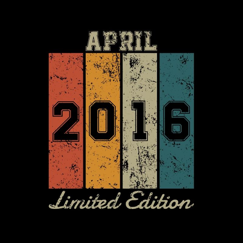Geburtstag: April 2016 - Limited Edition Retro