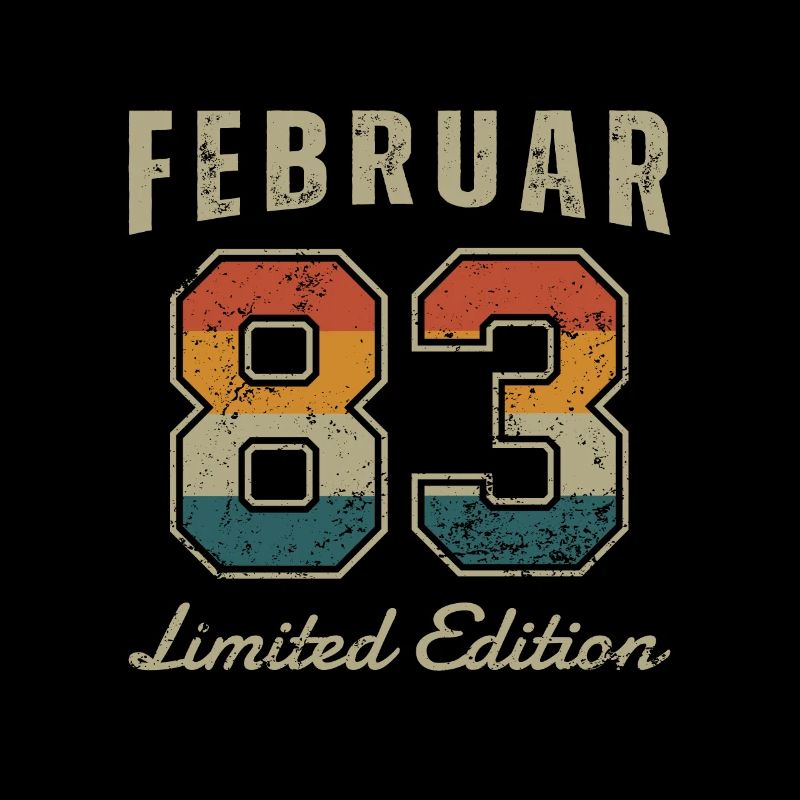 Date de naissance : Février 1983 - Edition Limitée Rétro