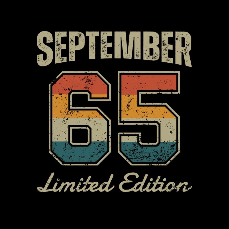Geburtstag: September 1965 - Limited Edition Retro